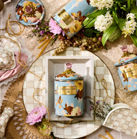 Wild Rose Slate Medium Canister