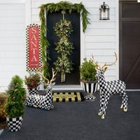 Welcome Awning Stripe Entrance Mat