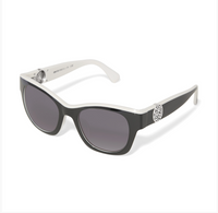 Contempo Medallion Dual Tone Sunglasses