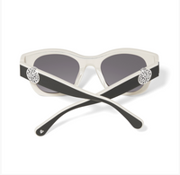 Contempo Medallion Dual Tone Sunglasses