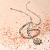 Mosaic Nova Hinged Bangle