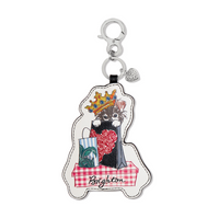 California Dreaming Dog Handbag Fob Charm