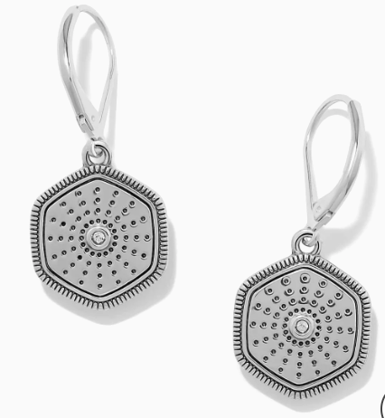 Mosaic Nova Leverback Earrings