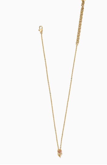Enchanting Gem Tulip Necklace