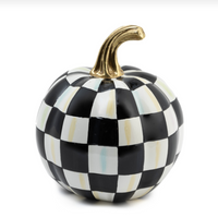 Courtly Check Glossy Pumpkin -Mini