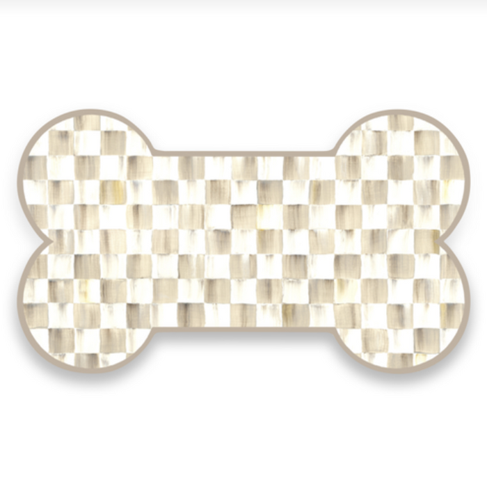 Mocha Check Pup Placemat