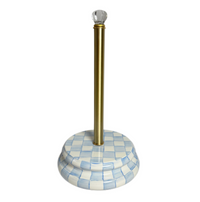 Sky Check Paper Towel Holder