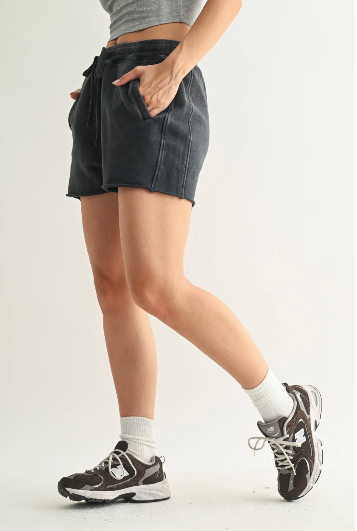 Mineral Washed LUXE Shorts
