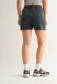 Mineral Washed LUXE Shorts