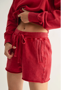 Mineral Washed LUXE Shorts