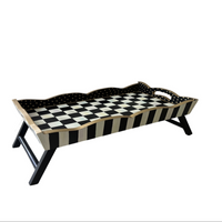 Courtly Check Breakfast Tray