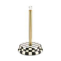 Courtly Check Paper Towel Holder