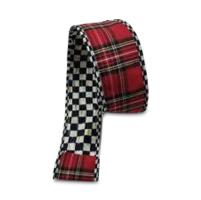 Courtly Tartan 2.5" Ribbon