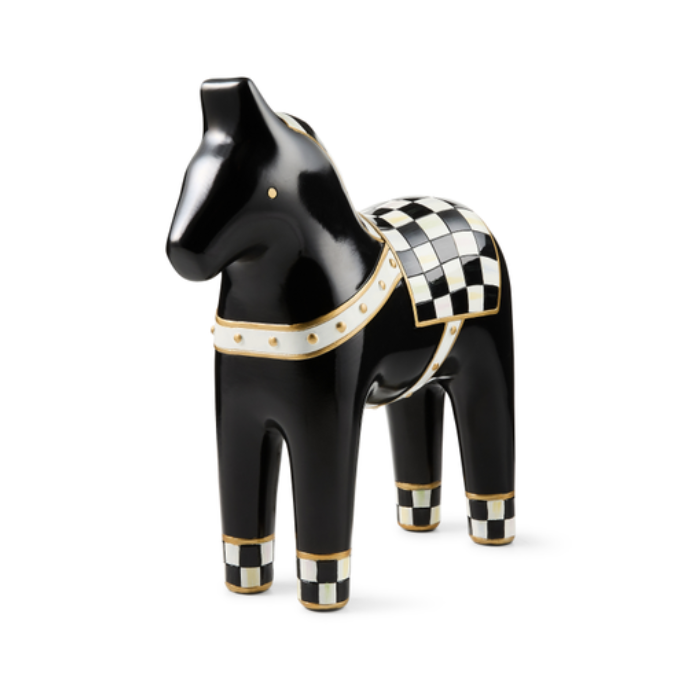 Courtly Large Dala Horse Figurine