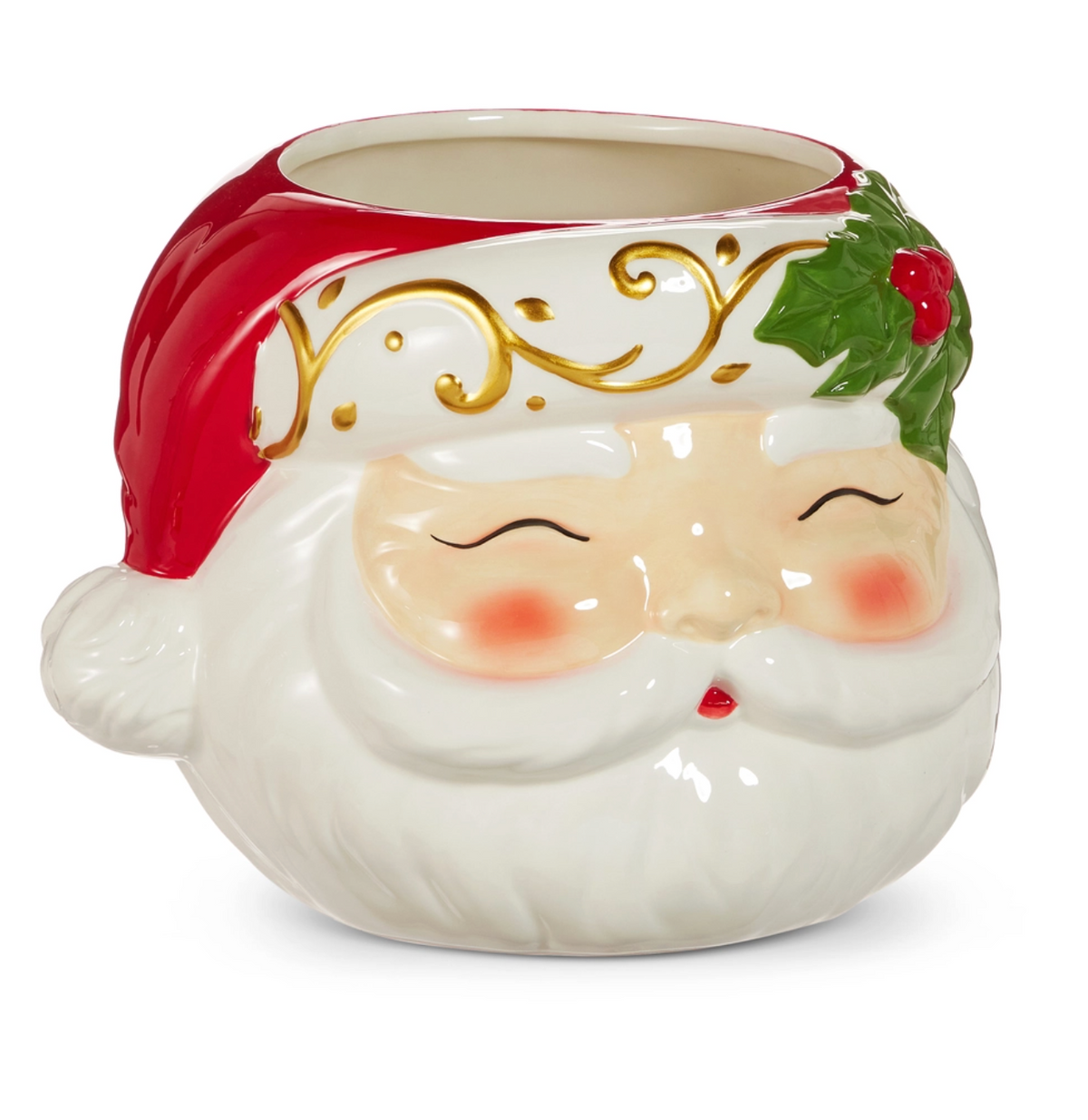 Santa Head Container