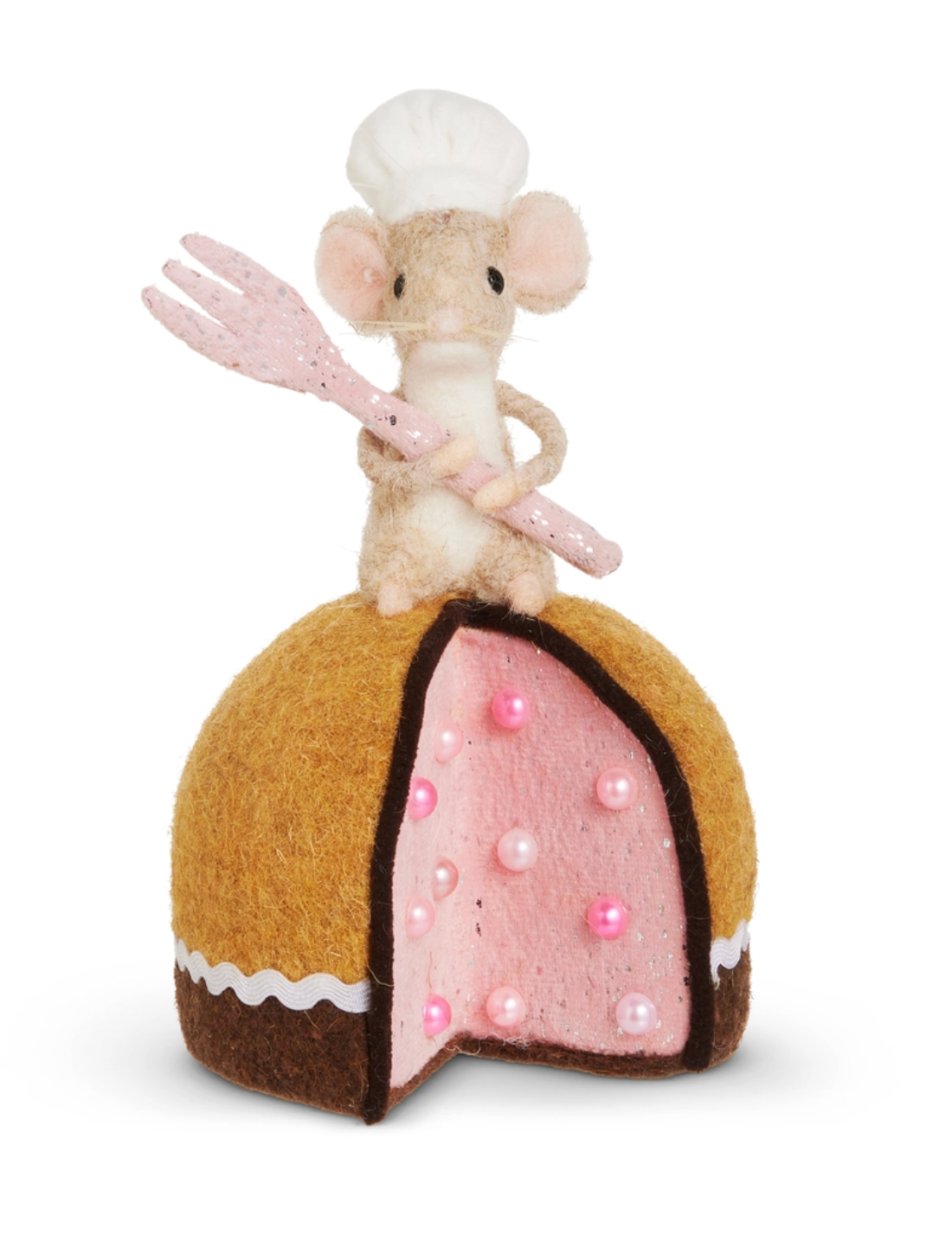Cake Baking Mouse Ornament