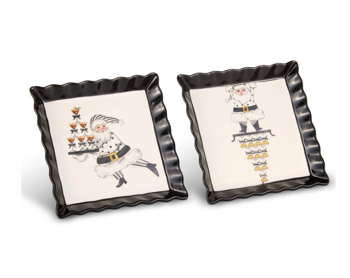 Service Santa Trinket Tray