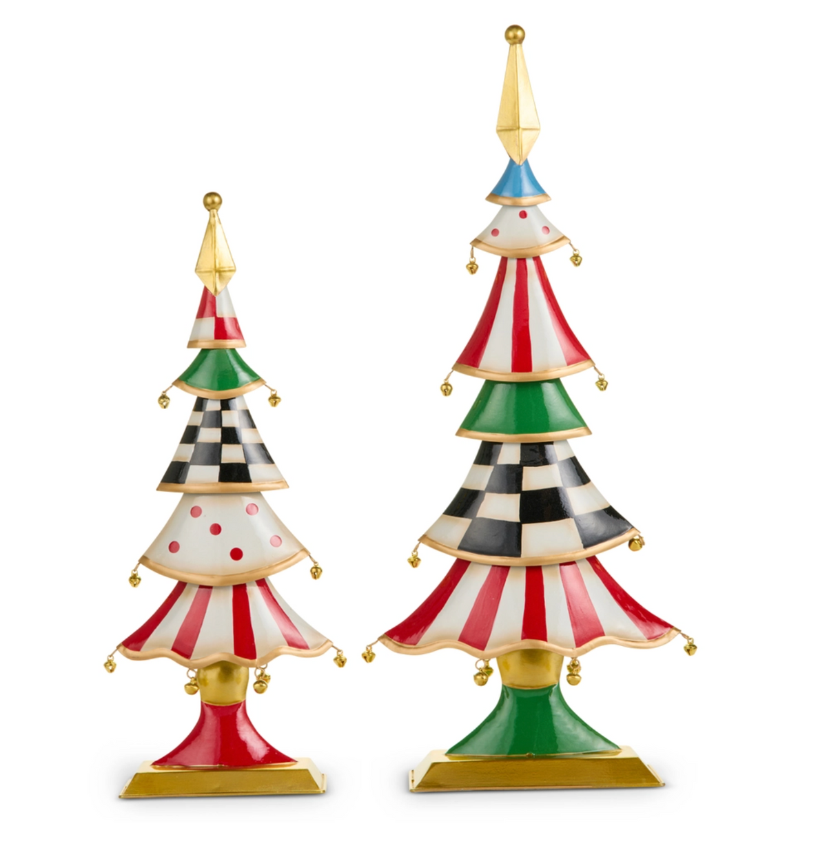 Jingle Bell Tiered Trees