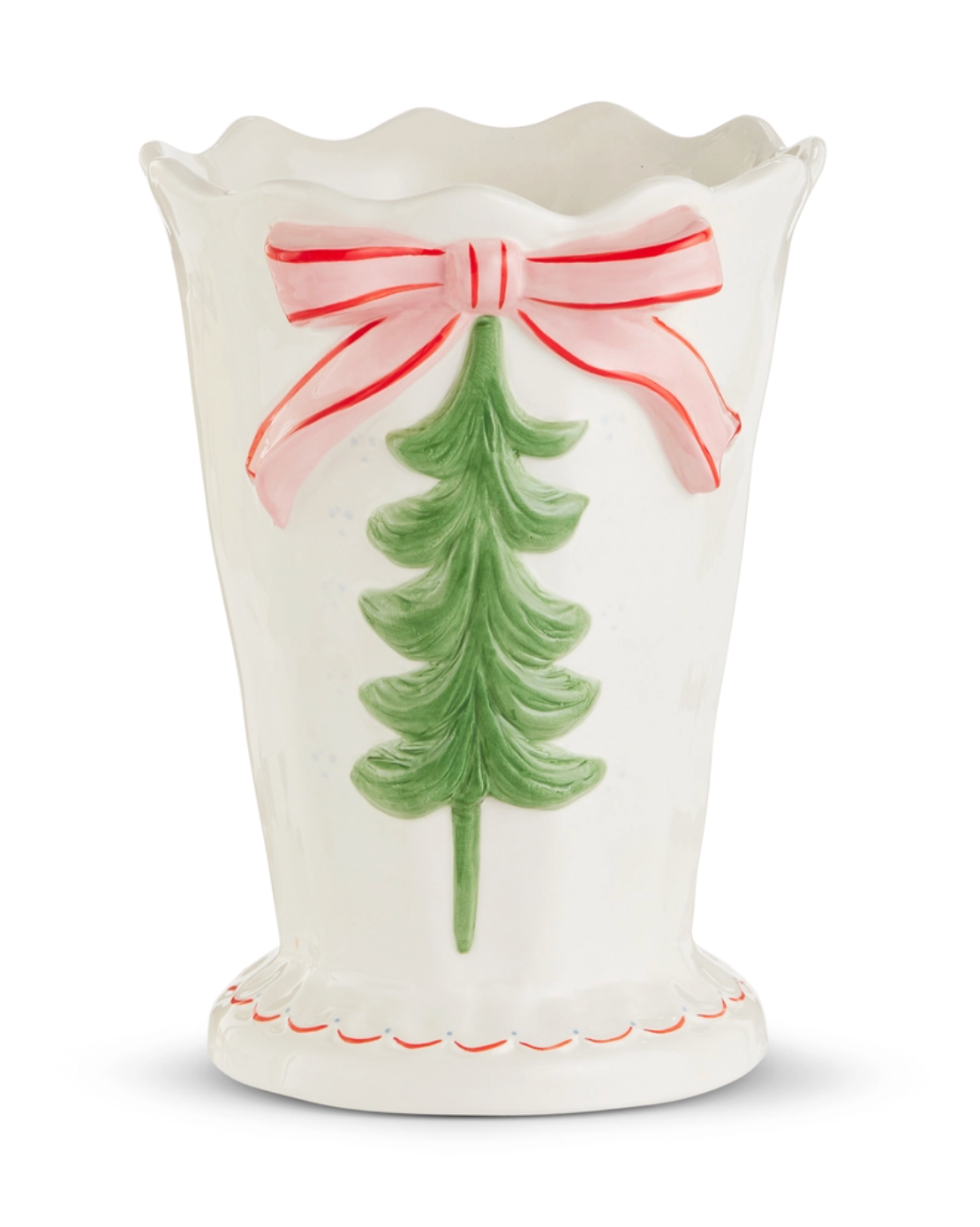 Bow and Tree Vase