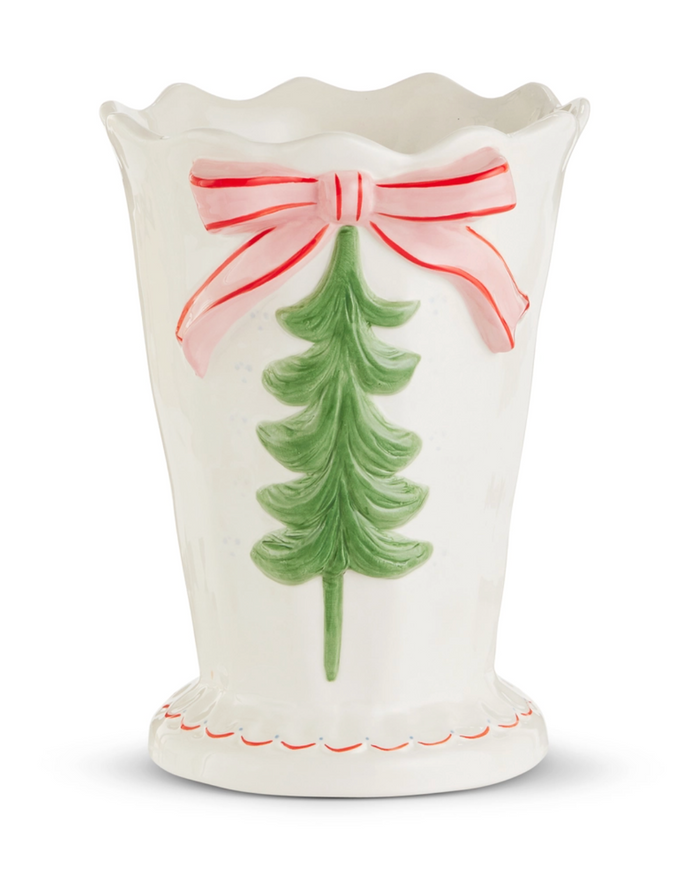 Bow and Tree Vase