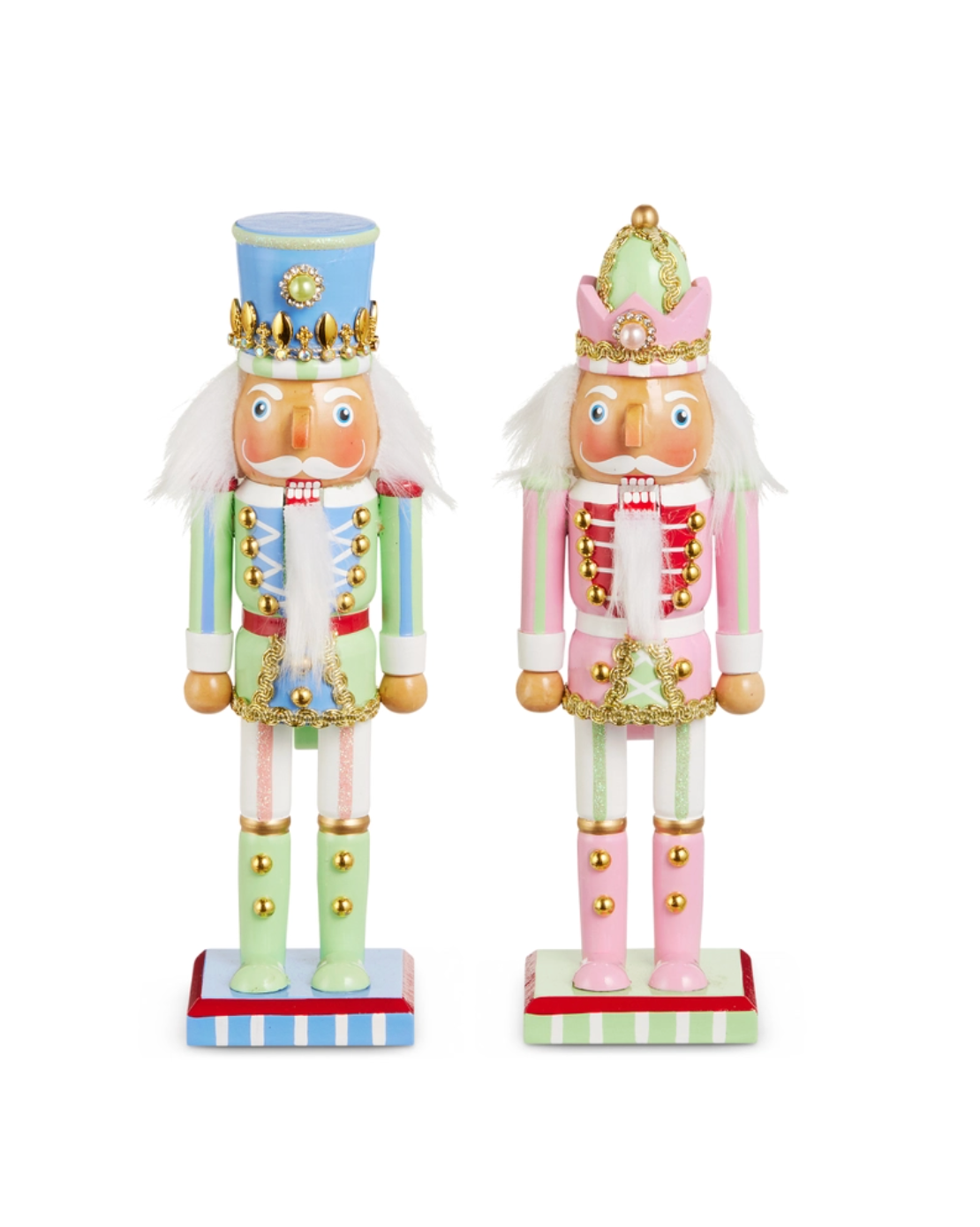 8.5" Pastel Nutcracker