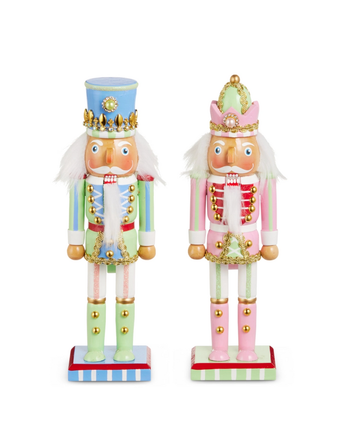 8.5" Pastel Nutcracker