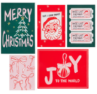 Pink Christmas Wall Art