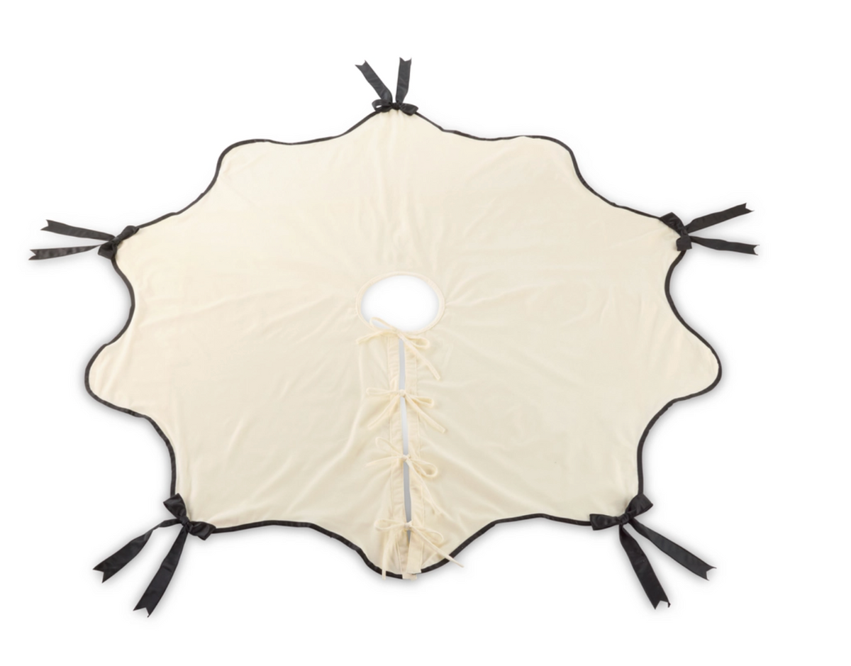 60" Velvet and Satin Bow Tree Skirt