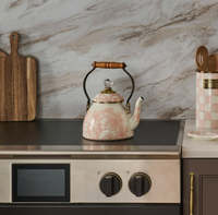 Rosy English Garden 2 Quart Tea Kettle