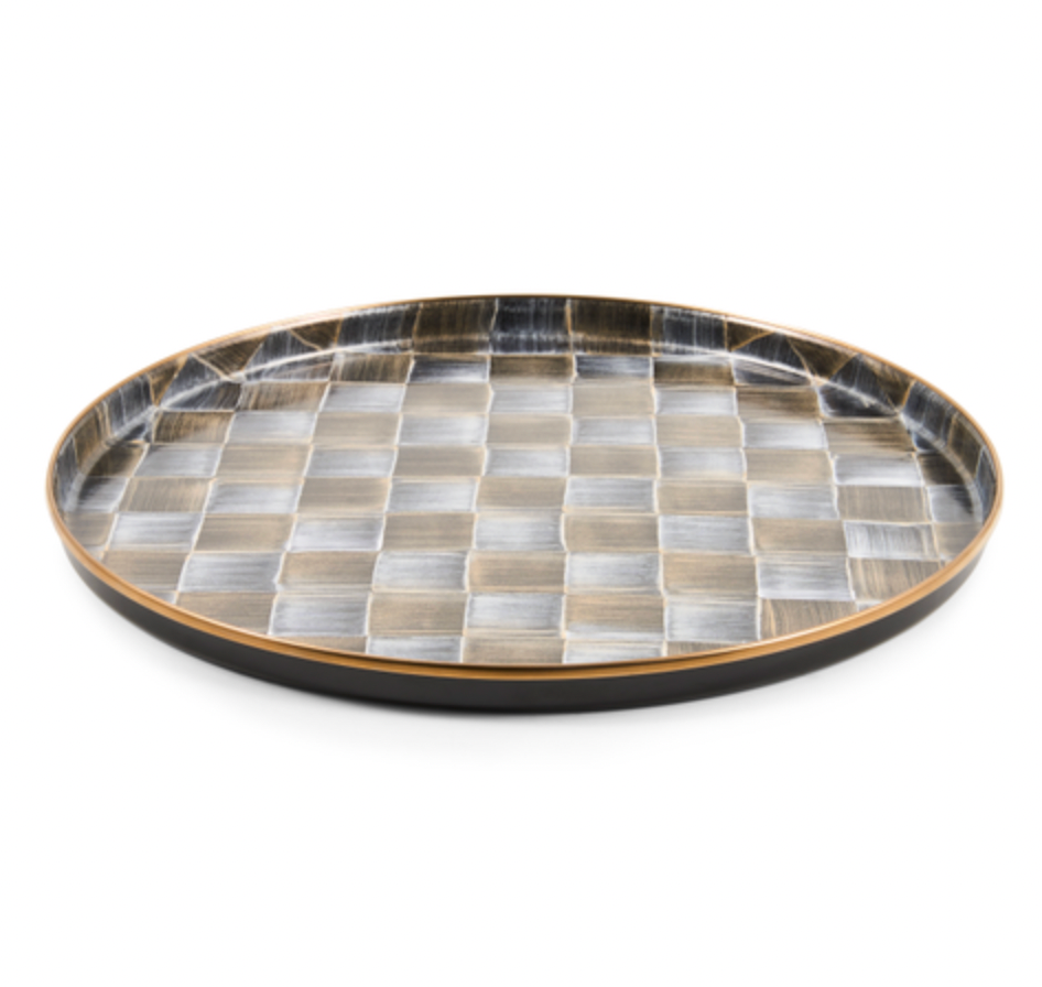 Sophisticheck Round Tray