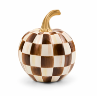 Chocolate Check Mini Pumpkin