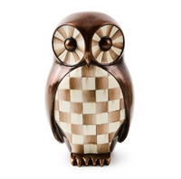 Mocha Check Owl
