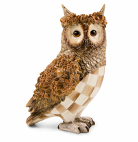 Mocha Check Owl
