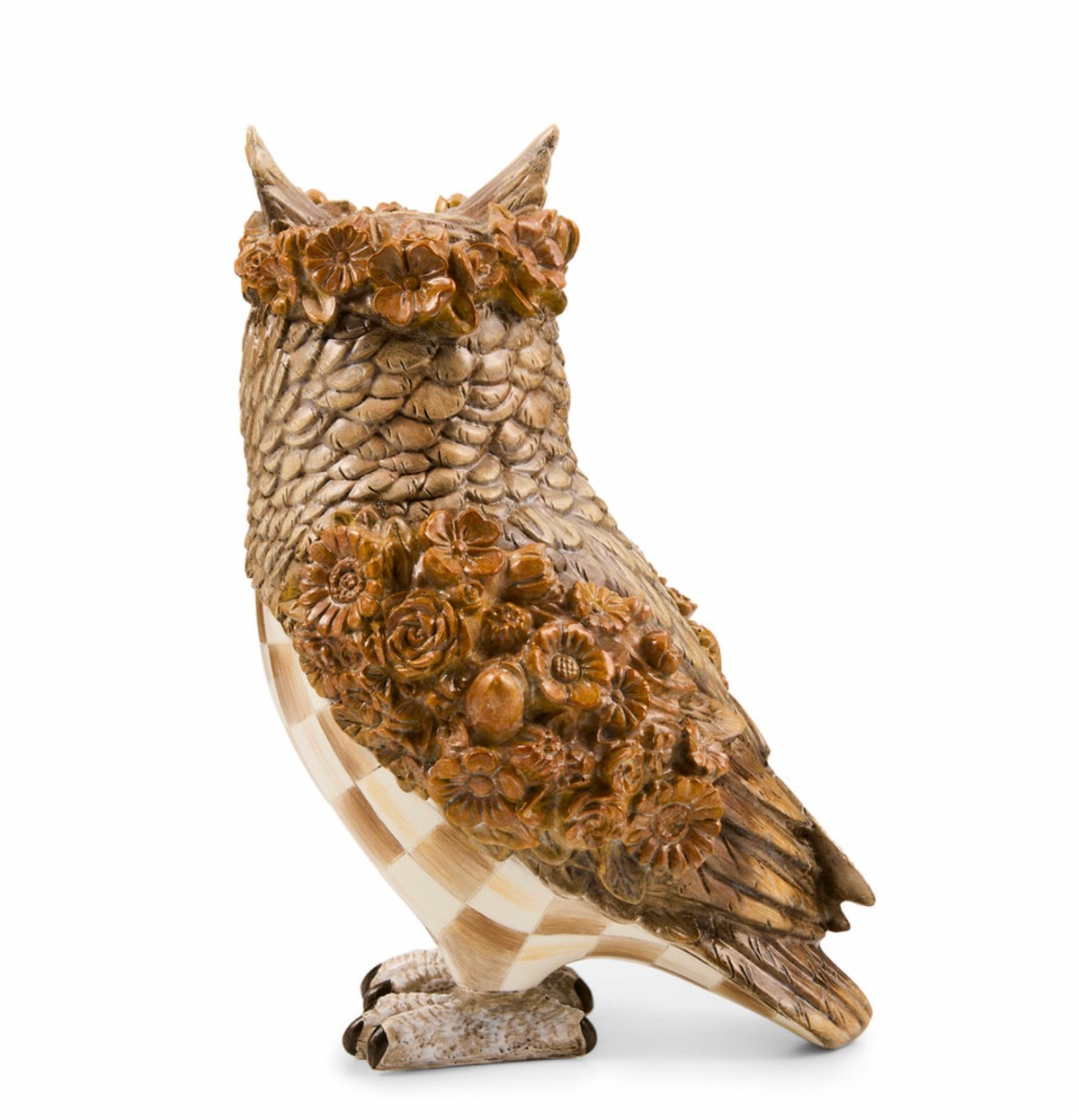 Mocha Check Owl