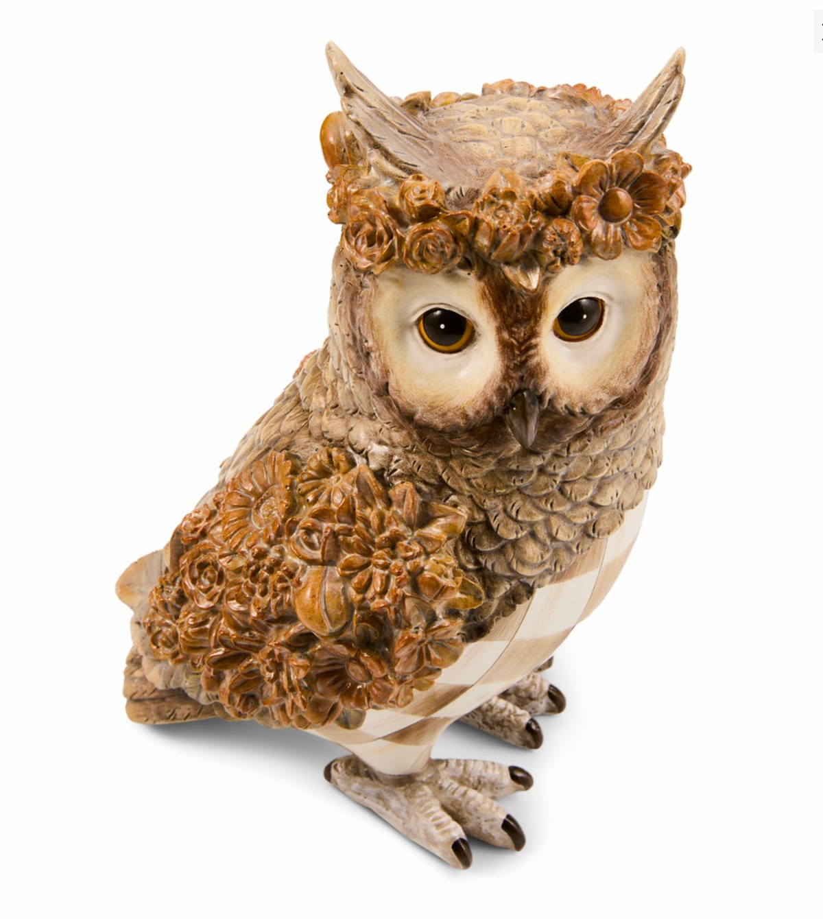 Mocha Check Owl