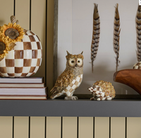 Mocha Check Owl