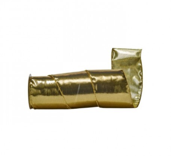 4"X5Y SOUTHERN TISSUE LAME RIBBON