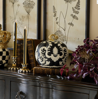 Courtly Check Black Cameo Pumpkin