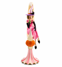 Glam 'o' ween Witch on Moon Figurine