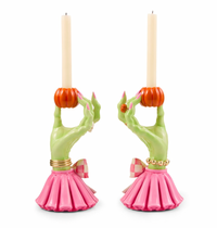 Glam 'o' ween Hand Candle Holders, Set of 2
