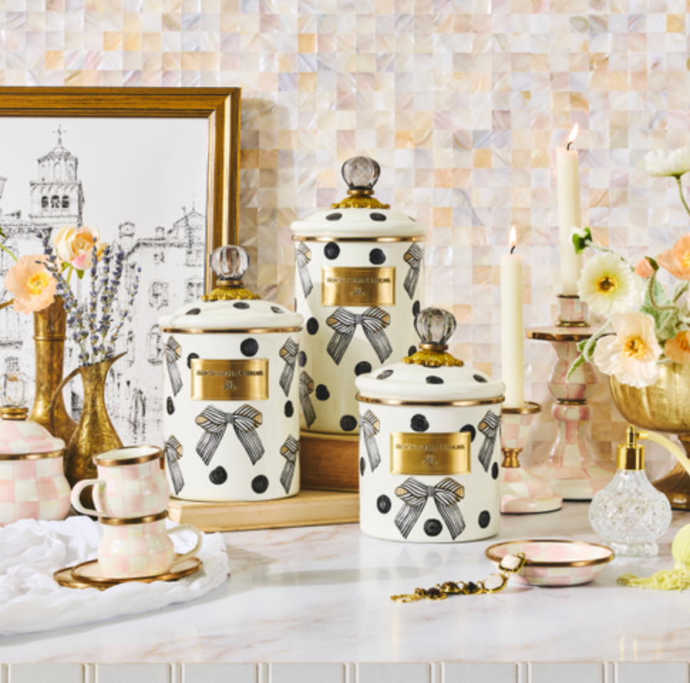 Pretty As A Bow Canister