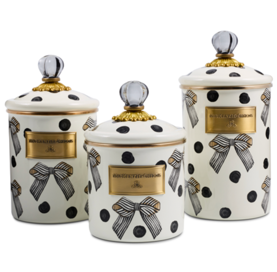 Pretty As A Bow Canister