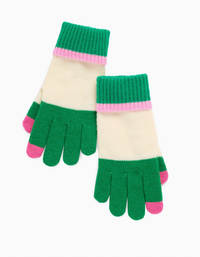 Alpine Touchscreen Gloves, Ivory