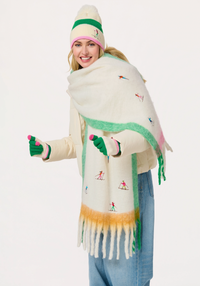 Alpine Touchscreen Gloves, Ivory