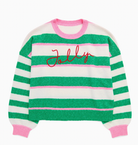 Jolly Stripe Relaxed Sweater
