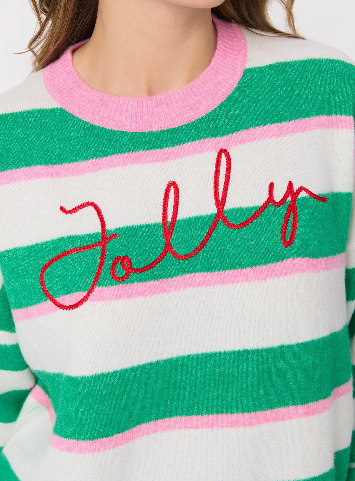 Jolly Stripe Relaxed Sweater