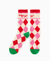 Merry Argyle Socks