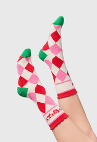 Merry Argyle Socks