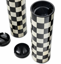 Courtly Check Electric Salt & Pepper Grinder Set