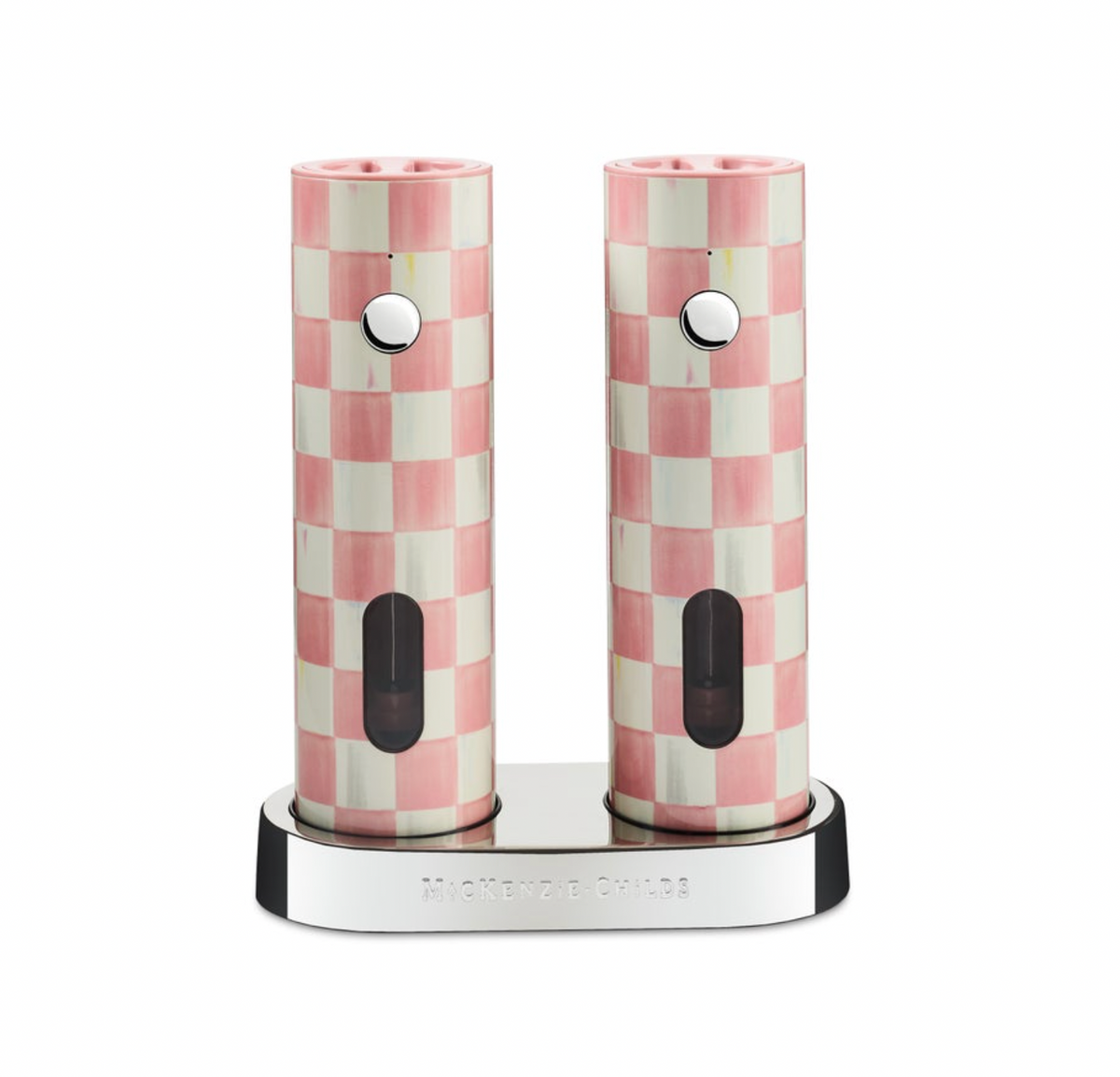 Rosy Check Electric Salt & Pepper Grinder Set
